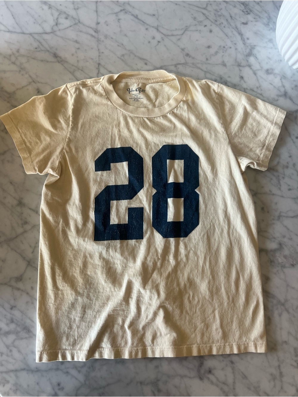 Brandy Melville Women’s Tee with Navy Number 28